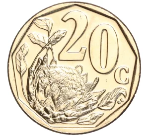 20 центов 2021 года ЮАР