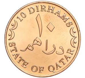 10 дирхамов 2012 года Катар