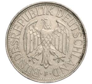 1 марка 1975 года F Западная Германия (ФРГ) — Фото №2