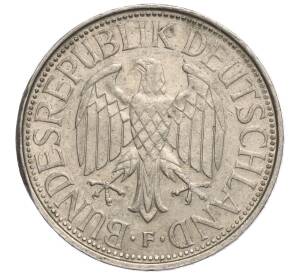 1 марка 1975 года F Западная Германия (ФРГ) — Фото №2