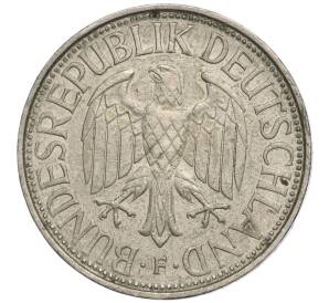 1 марка 1975 года F Западная Германия (ФРГ) — Фото №2