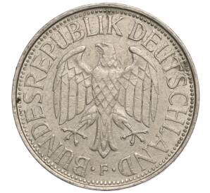 1 марка 1975 года F Западная Германия (ФРГ) — Фото №2