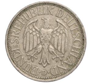 1 марка 1975 года D Западная Германия (ФРГ) — Фото №2
