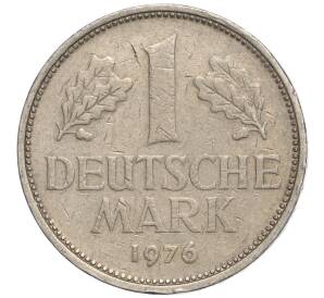 1 марка 1976 года F Западная Германия (ФРГ)