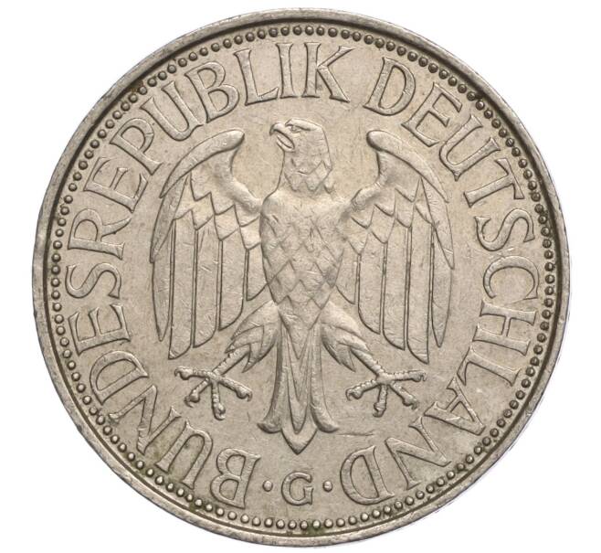 Монета 1 марка 1976 года G Западная Германия (ФРГ) (Артикул M2-69867)