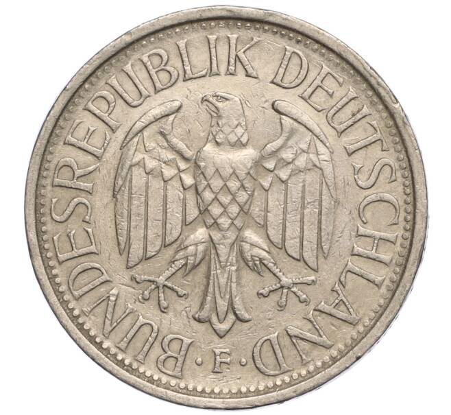 Монета 1 марка 1977 года F Западная Германия (ФРГ) (Артикул M2-69872)