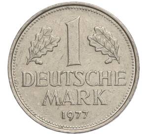 1 марка 1977 года G Западная Германия (ФРГ)