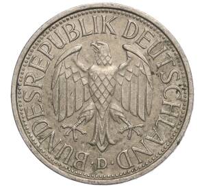1 марка 1977 года D Западная Германия (ФРГ)