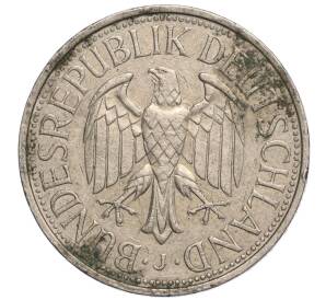 1 марка 1977 года J Западная Германия (ФРГ)