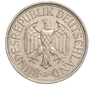 1 марка 1979 года D Западная Германия (ФРГ) — Фото №2