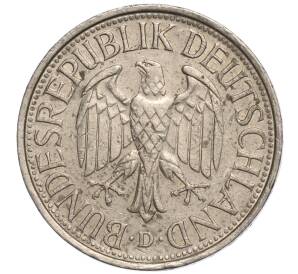1 марка 1979 года D Западная Германия (ФРГ) — Фото №2