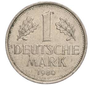 1 марка 1980 года J Западная Германия (ФРГ) — Фото №1
