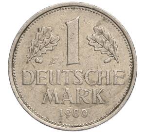 1 марка 1980 года J Западная Германия (ФРГ) — Фото №1