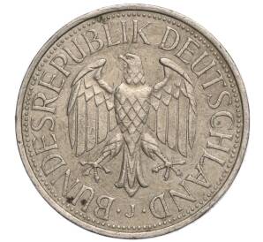 1 марка 1980 года J Западная Германия (ФРГ) — Фото №2