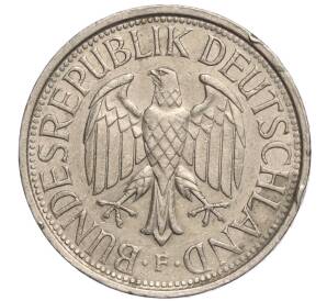 1 марка 1980 года F Западная Германия (ФРГ) — Фото №2