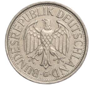 1 марка 1980 года G Западная Германия (ФРГ) — Фото №2