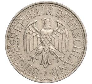 1 марка 1981 года J Западная Германия (ФРГ) — Фото №2