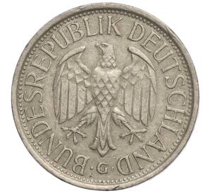 1 марка 1981 года G Западная Германия (ФРГ) — Фото №2