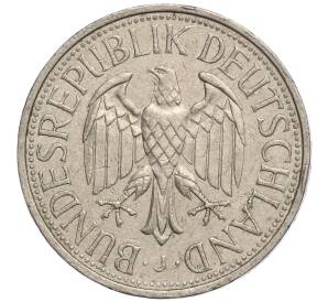 1 марка 1981 года J Западная Германия (ФРГ) — Фото №2