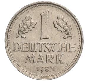 1 марка 1982 года F Западная Германия (ФРГ) — Фото №1