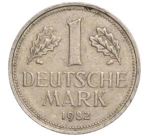 1 марка 1982 года J Западная Германия (ФРГ) — Фото №1
