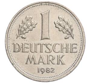 1 марка 1982 года F Западная Германия (ФРГ) — Фото №1