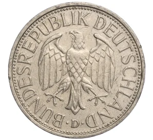1 марка 1982 года D Западная Германия (ФРГ)