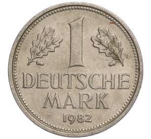 1 марка 1982 года D Западная Германия (ФРГ) — Фото №1