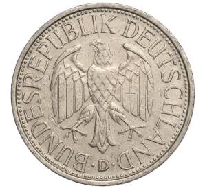 1 марка 1982 года D Западная Германия (ФРГ) — Фото №2