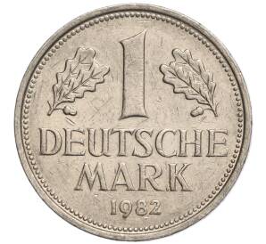 1 марка 1982 года D Западная Германия (ФРГ) — Фото №1