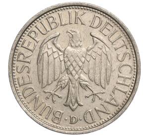 1 марка 1982 года D Западная Германия (ФРГ) — Фото №2