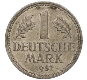 1 марка 1982 года D Западная Германия (ФРГ) — Фото №1