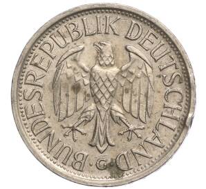 1 марка 1982 года G Западная Германия (ФРГ) — Фото №2