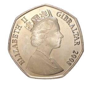 50 пенсов 2008 года Богоматерь Европейская — Фото №2