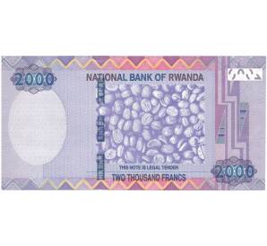 2000 франков 2014 года Руанда — Фото №2