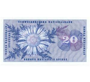 20 франков 1970 года Швейцария — Фото №2