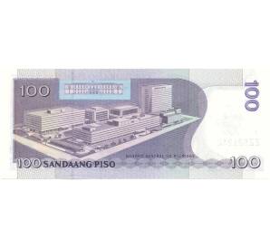 100 песо 2012 года Филиппины «100-летие отеля Манила»