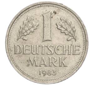 1 марка 1983 года F Западная Германия (ФРГ)