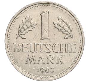 1 марка 1983 года F Западная Германия (ФРГ) — Фото №1