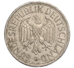 1 марка 1983 года G Западная Германия (ФРГ) — Фото №2