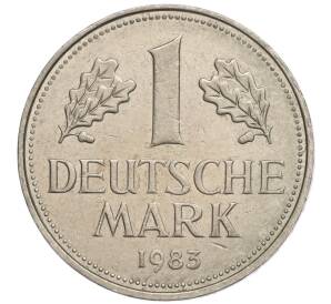 1 марка 1983 года J Западная Германия (ФРГ) — Фото №1