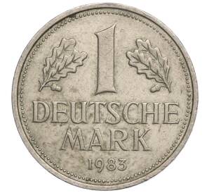 1 марка 1983 года D Западная Германия (ФРГ) — Фото №1