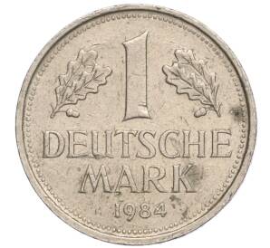 1 марка 1984 года F Западная Германия (ФРГ) — Фото №1