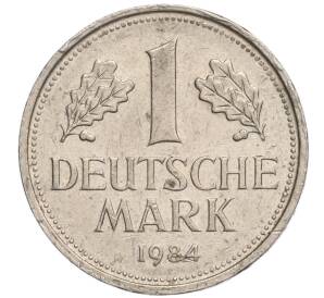 1 марка 1984 года F Западная Германия (ФРГ) — Фото №1