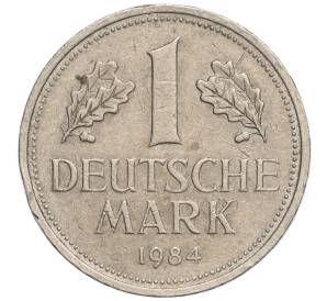 1 марка 1984 года J Западная Германия (ФРГ) — Фото №1