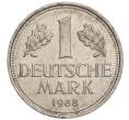 Монета 1 марка 1988 года F Западная Германия (ФРГ) (Артикул M2-70053)