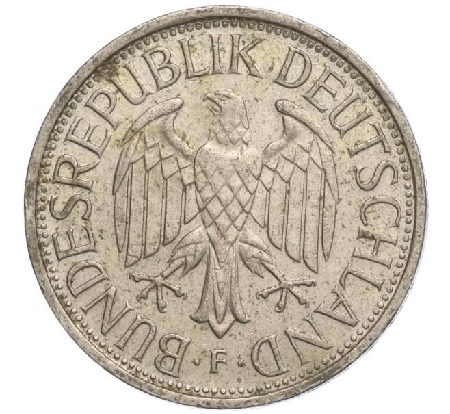 Монета 1 марка 1988 года F Западная Германия (ФРГ) (Артикул M2-70056)
