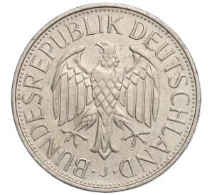 1 марка 1989 года J Западная Германия (ФРГ)