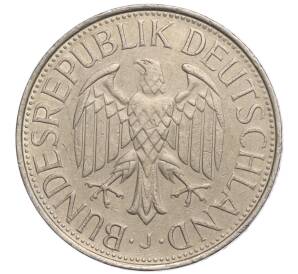 1 марка 1989 года J Западная Германия (ФРГ)