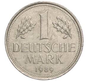 1 марка 1989 года J Западная Германия (ФРГ) — Фото №1